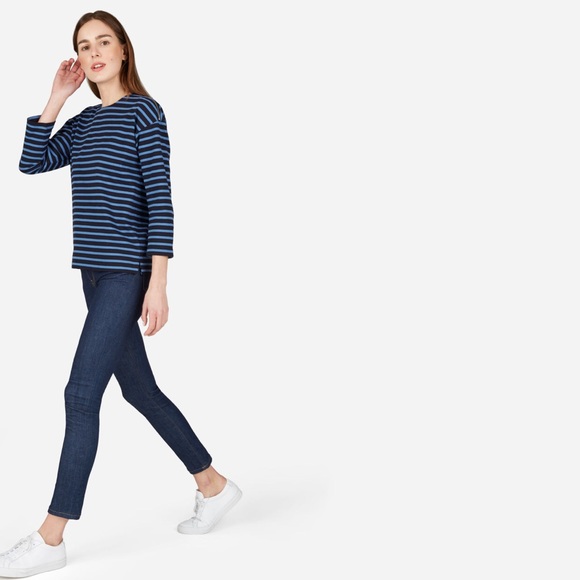 Everlane Tops - Everlane • The Breton Cotton Stripe Tee • Like New